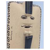 Hand Crafted & Carved Wood Violin Instrument