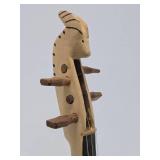 Hand Crafted & Carved Wood Violin Instrument