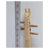 Hand Crafted & Carved Wood Violin Instrument