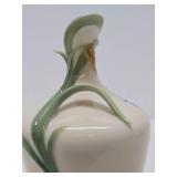 Very Nice Signed FRANZ Fine Porcelain Dragonfly Vase