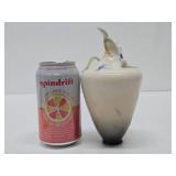 Very Nice Signed FRANZ Fine Porcelain Dragonfly Vase