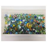Large Jar Full of Assorted Vintage etc MArbles