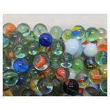 Large Jar Full of Assorted Vintage etc MArbles