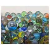 Large Jar Full of Assorted Vintage etc MArbles