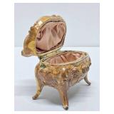 Signed Vintage Art Nouveau Trinket/Vanity Box by The Jennings Brothers