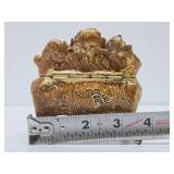 Signed Vintage Art Nouveau Trinket/Vanity Box by The Jennings Brothers