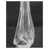 Old Vintage Signed St. Louis Crystal Vase