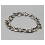 Sterling Silver Link Bracelet - 7"
