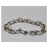 Sterling Silver Link Bracelet - 7"