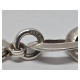 Sterling Silver Link Bracelet - 7"