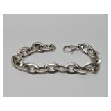 Sterling Silver Link Bracelet - 7"