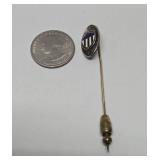 Vintage Sterling Silver US Army Adjutant General Corps Lapel Pin