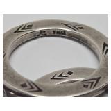 3 Signed SILPADA Sterling Silver Open Circle Pendants