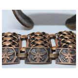 Group of 3 Vintage Copper Bracelets