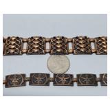 Group of 3 Vintage Copper Bracelets