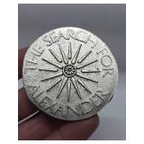 Large Vintage "The Search for Alexander" Commemorative Medal