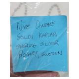 Vintage Sterling Silver Rosary