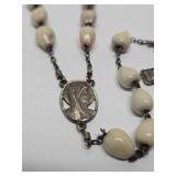 Vintage Sterling Silver Rosary