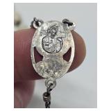 Vintage Sterling Silver Rosary