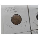 Lot of 13 Different US Indian Head Pennies #1 from 1882-1907