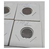 Lot of 13 Different US Indian Head Pennies #1 from 1882-1907