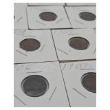 Lot of 13 Different US Indian Head Pennies #1 from 1882-1908