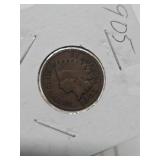 Lot of 13 Different US Indian Head Pennies #1 from 1882-1908