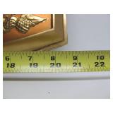 Vintage Embossed SCHMIDT Beer Sign