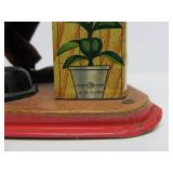 3 Vintage Battery-Op Toys - Casino "Sharpshooter" & 2 Bartenders - One w/Original Box