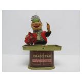 3 Vintage Battery-Op Toys - Casino "Sharpshooter" & 2 Bartenders - One w/Original Box