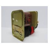 3 Vintage Battery-Op Toys - Casino "Sharpshooter" & 2 Bartenders - One w/Original Box