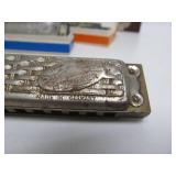Estate Collection of Vintage Harmonicas