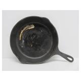 2 Old Vintage Cast Iron Skillets