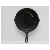 2 Old Vintage Cast Iron Skillets