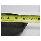 2 Old Vintage Cast Iron Skillets