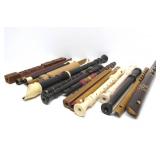 LARGE Estate Lot of Vintage etc Recorder Musical Instruments