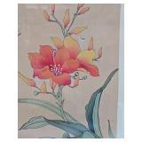 2 Excellent Vintage Original Oriental Paintings on Silk