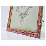 Unused OLIVIA RIEGEL Crystal Encrusted Picture Frame - 8" x 10"
