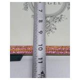 Unused OLIVIA RIEGEL Crystal Encrusted Picture Frame - 8" x 10"