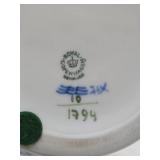 Large Signed Vintage ROYAL COPENHAGEN Porcelain Vase