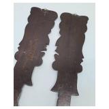 Group of Mid Century Carved Wood Decor Pieces - Honduran