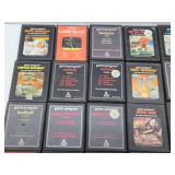 Large Lot of Vintage ATARI Video Games