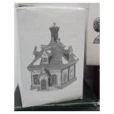 Estate Lot of Mint in Box Christmas Village House Buildings etc