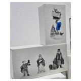 Estate Lot of Mint in Box Christmas Village House Buildings etc