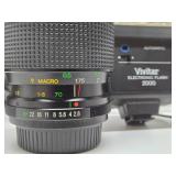 PENTAX Film Camera w/Zoom Lens & Accessories