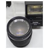 PENTAX Film Camera w/Zoom Lens & Accessories