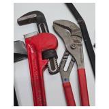 Estate Lot w/Tool Bucket Full of Good Wrenches Hammers Hatchet Files & More!