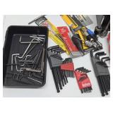 Excellent Large Estate Lot of Good Hand Tools Allen Wrench Sets etc