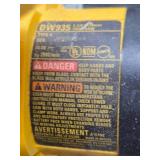 Working DEWALT Circular Saw w/2 Batteries Case & Charger