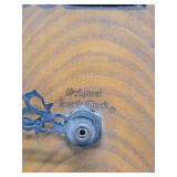 Very Cool Large Natural Log Slab Wood Husqvarna Chainsaws Advertising Clock